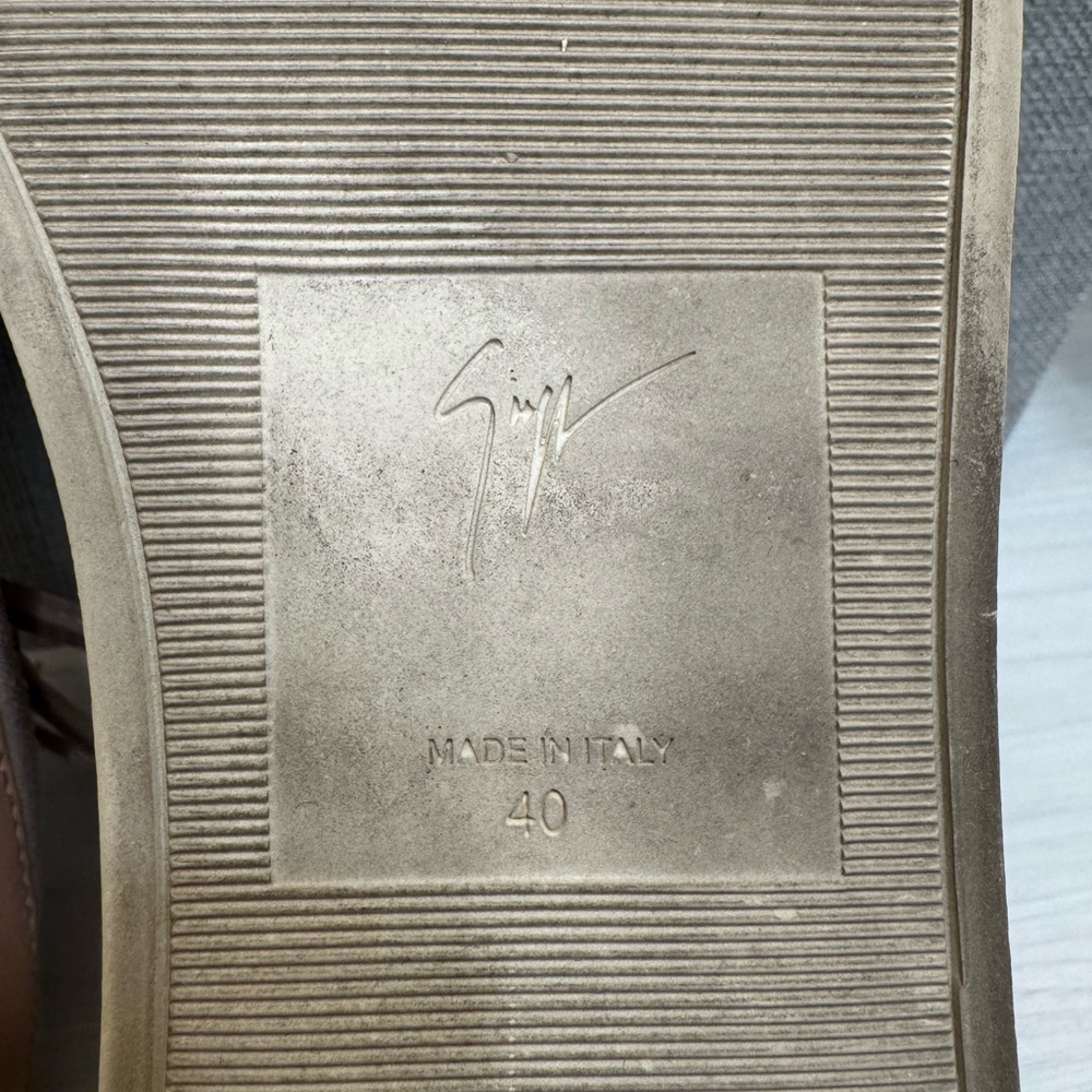 Giuseppe Zanotti Designer Shoes - Pallido - Size 40 (US size 10) - Picture 7 of 13